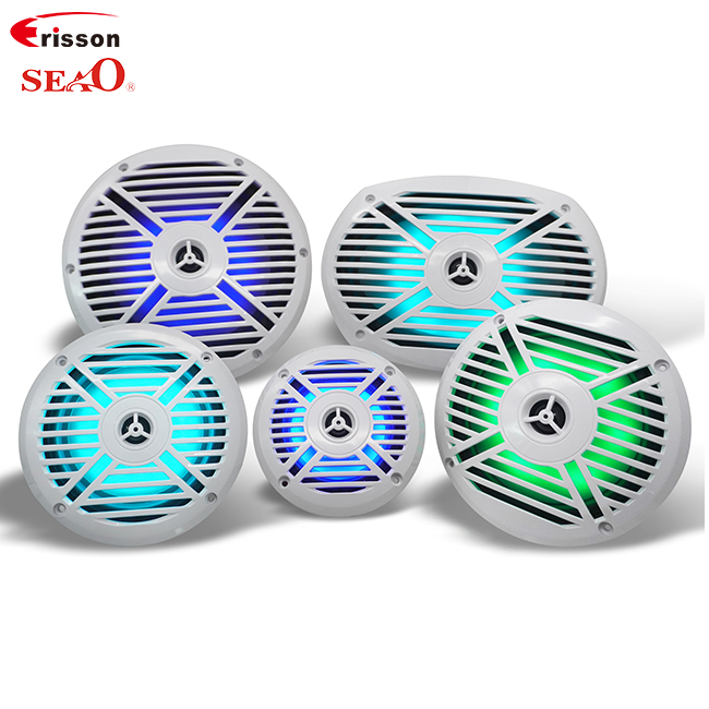 OEM/ODM Marine Speaker Series Waterproof IPX6 with LED Lights
