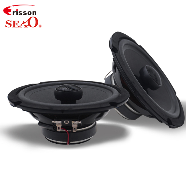 Manufacturer OEM/ODM Iron 6.5" Coaxial Speaker with Tweeter 4 Ohm 60W 12V for Car Door Retrofit/