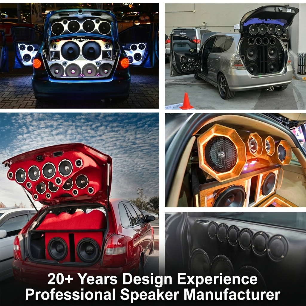 SEAO High-Performance 3-Way Speaker Components from 20-Year Expert Manufacturer 